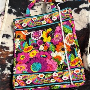 Vera Bradley Colorful Floral Quilted Bag